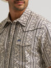 WRANGLER VINTAGE ECRU PIPEP PRINTED - MENS SHIRT  - 112374815