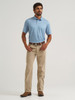 WRANGLER PERFORMANCE POLO PAPAYA PUNCH - MENS POLO  - 112375267