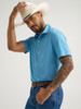 WRANGLER PERFORMANCE POLO AIRY BLUE - MENS POLO  - 112375252