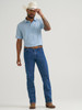 WRANGLER PERFORMANCE POLO VALLARTA BLUE - MENS POLO  - 112375277