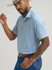 WRANGLER PERFORMANCE POLO VALLARTA BLUE - MENS POLO  - 112375277