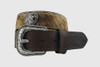 ROPER BROWN HAIR LEATHER CONCHO - ACCESSORIES BELT KIDS - 1775300-200