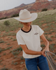 TECOVAS CATTLEMAN FUR SILVERBELLY - HAT FELTS  - 30404SILVER