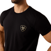 ARIAT BANNER BADGE BLACK - MENS TEE  - 10073958