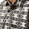ARIAT ALL OVER PRINT PRISTINE WHITE - KIDS BOYS SHIRT - 10071205