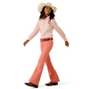 ARIAT KIRBY TROPICAL PEACH GEO - KIDS GIRLS SHIRT - 10071276