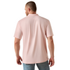 ARIAT TEK POLO CLASSIC FIT ICY PINK - MENS POLO  - 10071432