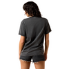 ARIAT STAR CHARCOAL MINERAL WASH - LADIES TEE  - 10071179