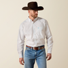 ARIAT JAYSON WHITE SOUTHWESTERN GEO - MENS SHIRT  - 10071611