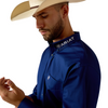 ARIAT TEAM LOGO TWILL BLUE DEPTHS - MENS SHIRT  - 10071687