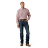 ARIAT TRUTH CLASSIC FIT BRICK RED - MENS SHIRT  - 10071723
