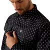 ARIAT TRUTH FITTED BLACK PAISLEY - MENS SHIRT  - 10071721