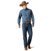 ARIAT PRO JACKSON POSEIDON PLAID - MENS SHIRT  - 10071587