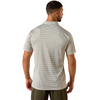ARIAT ALL OVER PRINT WHITE GEO - MENS POLO  - 10076070