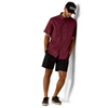 ARIAT PRINTED VENTTEK CLASSIC MAROON - MENS SHIRT  - 10071055