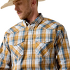 ARIAT PRO TIANGO GOLDEN BROWN PLAID - MENS SHIRT  - 10071034
