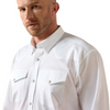 ARIAT LIGHTWEIGHT TWILL CLASSIC WHIT - MENS SHIRT  - 10071236