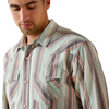 ARIAT HESPERUS FITTED AQUIFER STRIPE - MENS SHIRT  - 10071089