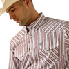 ARIAT PRO SERIES TRAE FITTED WHITE - MENS SHIRT  - 10071033