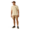 ARIAT RIDE EM COWBOY NATURAL - MENS TEE  - 10071199