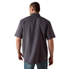 ARIAT VENTEK CLASSIC FIT CHARCOAL - MENS SHIRT COR - 10034961