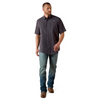 ARIAT VENTEK CLASSIC FIT CHARCOAL - MENS SHIRT COR - 10034961