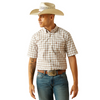 ARIAT PRO SERIES CULLEN SAND PLAID - MENS SHIRT  - 10059018