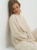 WRANGLER LAINEY WILSON SWEATSHIRT CREAM - LADIES SWEATSHIRT  - 112375627