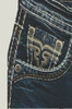 ROCK REVIVAL CAMILO STRAIGHT J202 INDIGO - MENS JEANS  - RP5711J202R