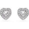 SWAROVSKI ARIANA GRANDE HEART STUD WHITE - ACCESSORIES JEWELRY EARRINGS - 5723780