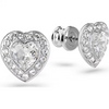 SWAROVSKI ARIANA GRANDE HEART STUD WHITE - ACCESSORIES JEWELRY EARRINGS - 5723780
