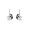 SWAROVSKI SWAN WHITE RHINESTONES - ACCESSORIES JEWELRY EARRINGS - 5720879