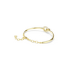 SWAROVSKI DEXTERA BANGLE ROUND CUT GOLD - ACCESSORIES JEWELRY BRACELET - 5743568