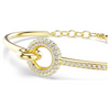 SWAROVSKI DEXTERA BANGLE ROUND CUT GOLD - ACCESSORIES JEWELRY BRACELET - 5743568