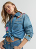 WRANGLER LAINEY WILSON DENIM PRINT - LADIES SHIRT  - 112375521