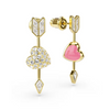 SWAROVSKI IDYLLIA DROP HEART WITH ARROW - ACCESSORIES JEWELRY EARRINGS - 5737295