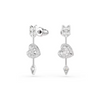 SWAROVSKI IDYLLIA DROP HEART WITH ARROW - ACCESSORIES JEWELRY EARRINGS - 5749602