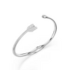 SWAROVSKI IDYLLIA BANGLE WHITE ARROW - ACCESSORIES JEWELRY BRACELET - 5737264