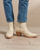 TECOVAS DAISY BONE WHITE COWHIDE - BOOT LADIES  - W20008BON