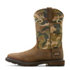 ARIAT GROUNDBREAKER ANTLER BROWN - BOOT MENS WORK - 10074211
