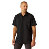 ARIAT VENTTEK WESTERN FITTED BLACK - MENS SHIRT  - 10054477