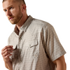ARIAT VENTEK WESTERN ISLAND FOSSIL - MENS SHIRT  - 10071045