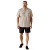 ARIAT VENTEK WESTERN ISLAND FOSSIL - MENS SHIRT  - 10071045