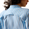 ARIAT VENTTEK BLISSFUL BLUE STRIPE - LADIES SHIRT  - 10071141