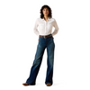 ARIAT WESTERN VENTEK WHITE - LADIES SHIRT  - 10071068