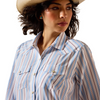 ARIAT VENTEK MULTICOLOR STRIPE PRINT - LADIES SHIRT  - 10071066