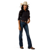 ARIAT VENTEK BLACK - LADIES SHIRT  - 10071146