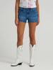 WRANGLER MAE MID RISE SAIGE SHORTS - LAD SHORT ORT - 112375247