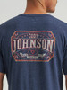 WRANGLER GRAPHIC CODY JOHNSON BLACK - MENS TEE  - 112358721