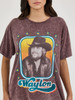 WRANGLER WAYLON JENNINGS FUDGE - LADIES TEE  - 112361054